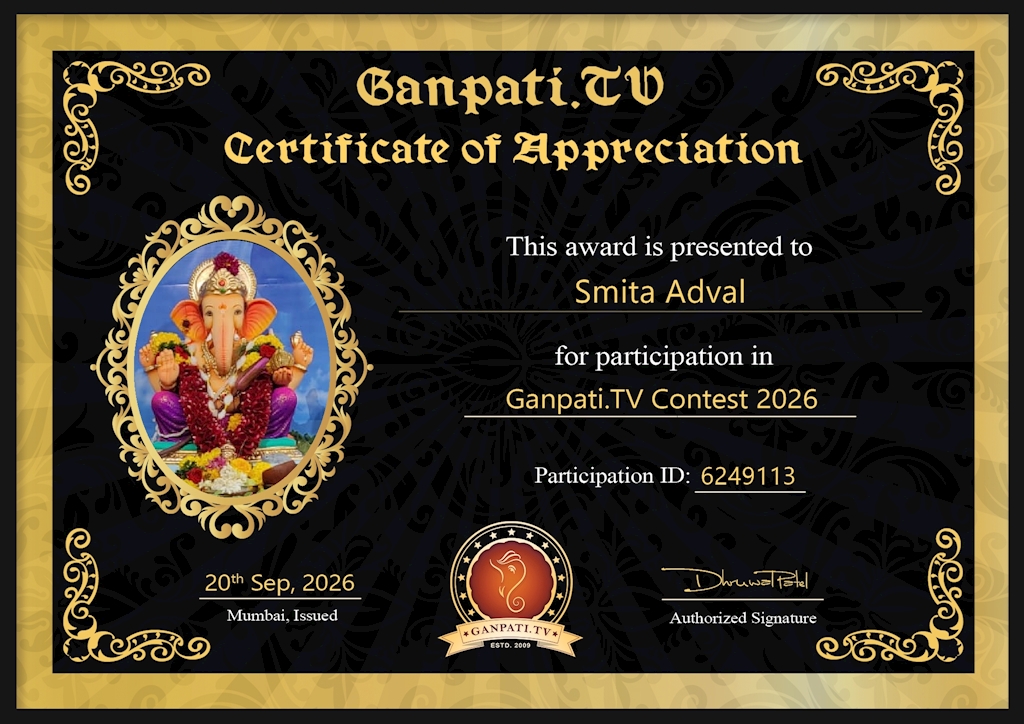 Smita Adval Ganpati 2026