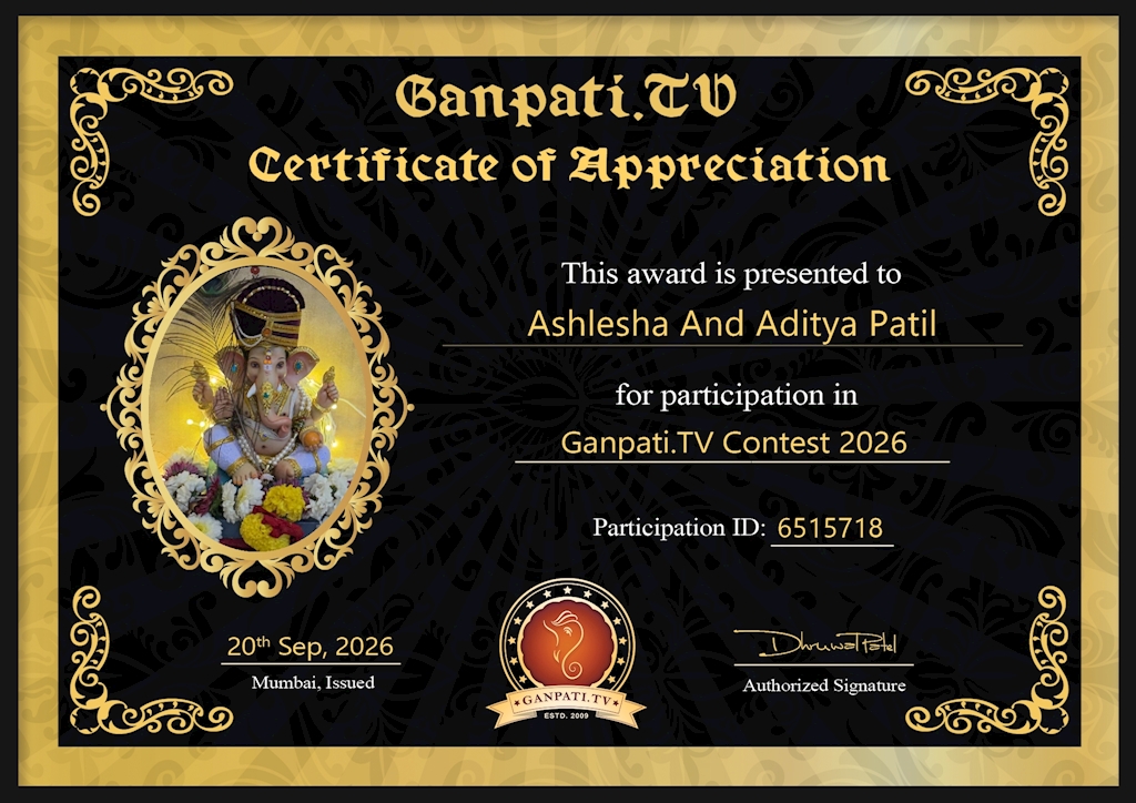 Ashlesha Patil Ganpati 2026