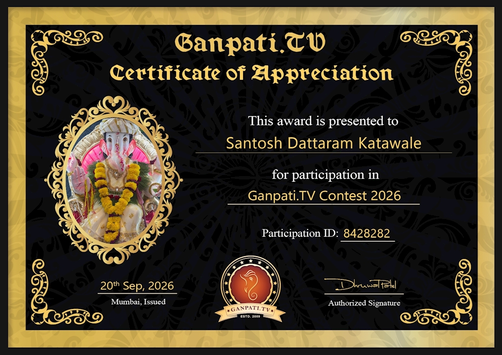 Santosh Katawale Ganpati 2026