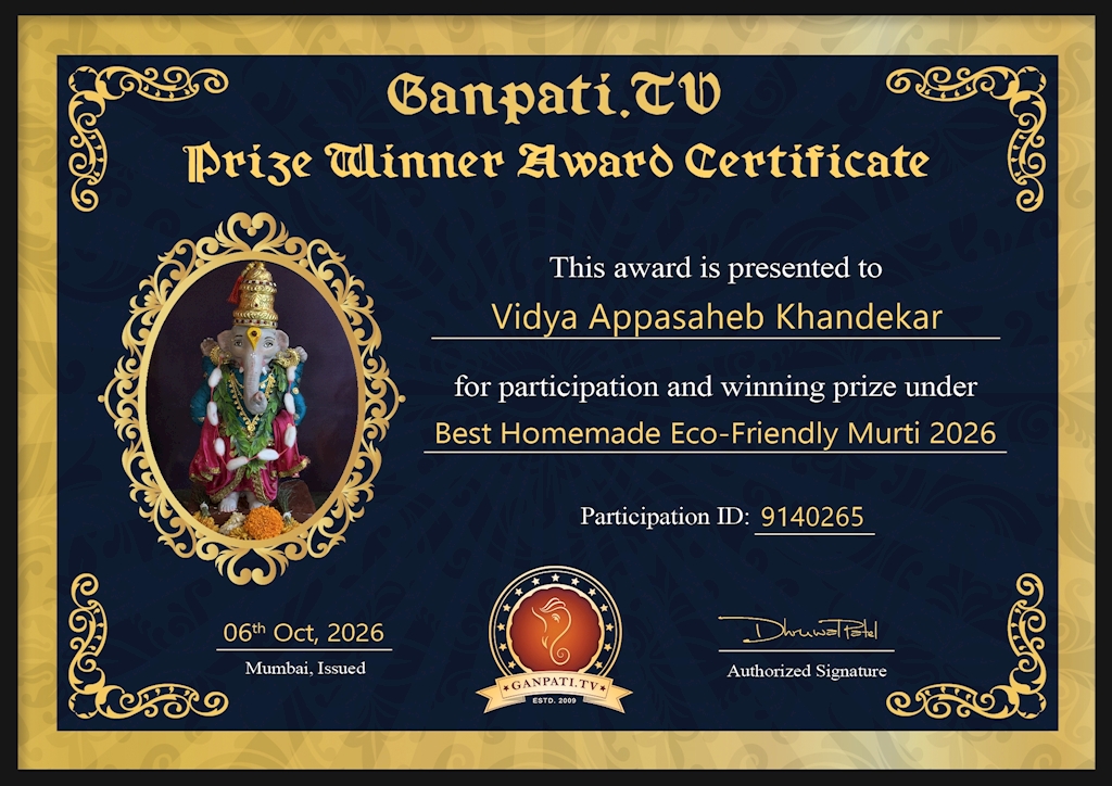 Vidya Khandekar Ganpati 2026
