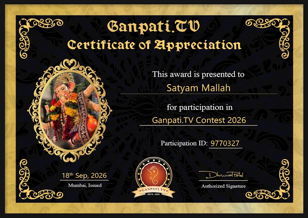 Satyam Mallah Ganpati 2026